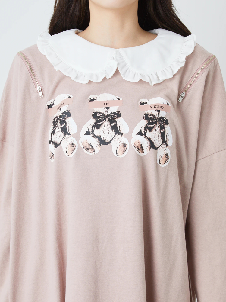 残り僅か▶︎cielさまくまちゃん＆女の子素材カット済みセット♡ PR】ビスケットクマのみつごちゃん すこやかセット ビスケット