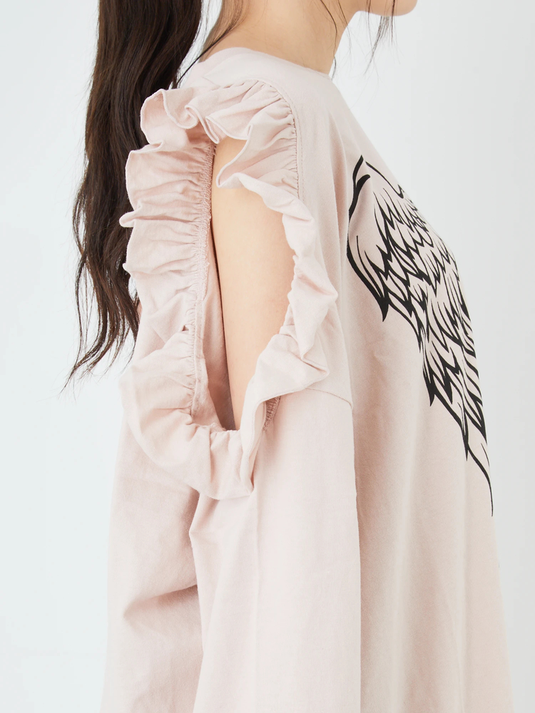 トップス nanaharu うしろZIPエンジェルロンTe - Ank Rouge(アンクルージュ)のTシャツ