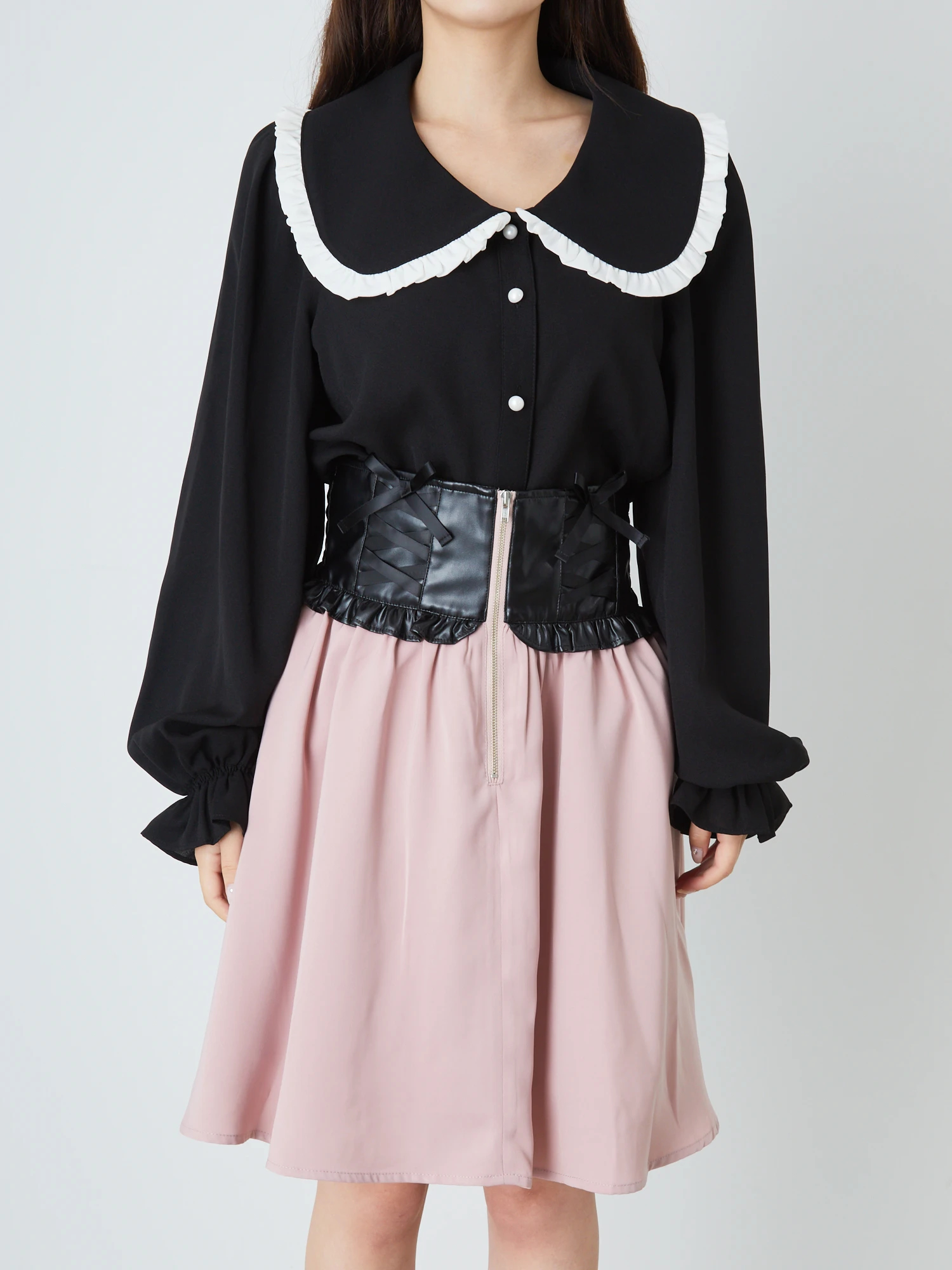 コルセットスピンドルスカート - Ank Rouge(アンクルージュ)のスカート 