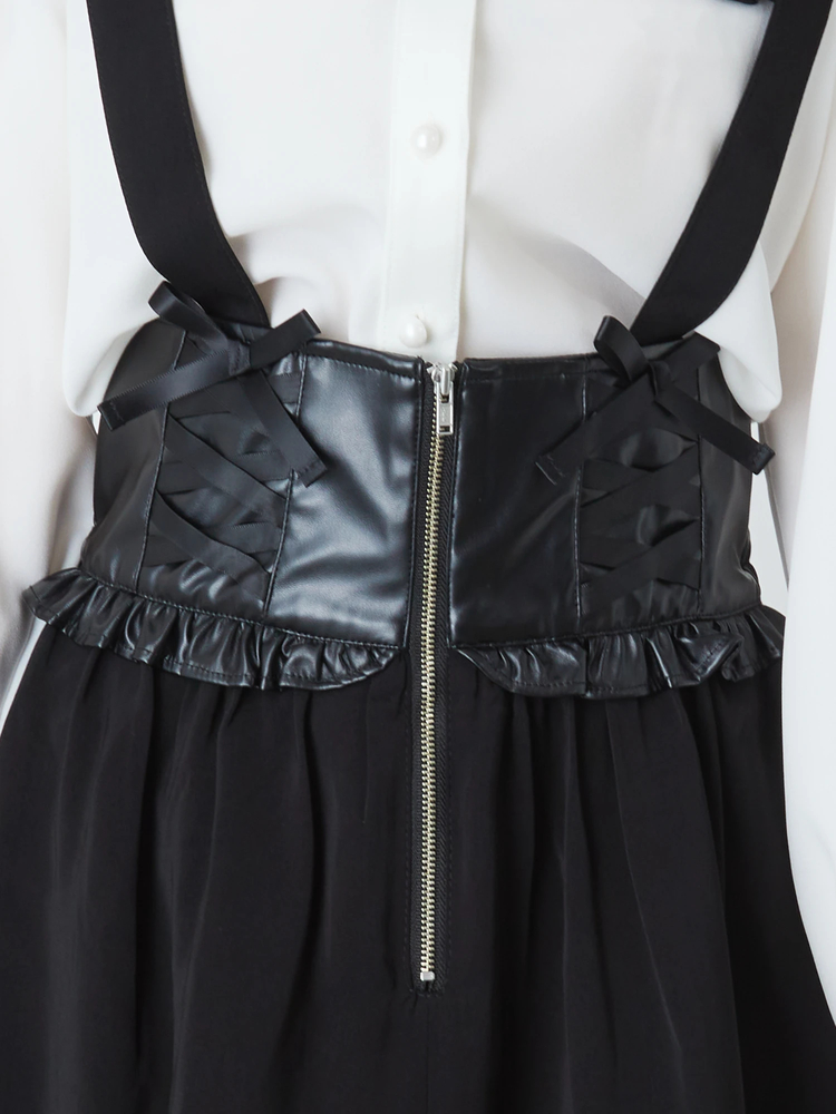 極美品⭐️ジュンヤワタナベコムデギャルソン コルセットベルト スパンコール 黒 コルセットスピンドルスカート - Ank Rouge(アンクルージュ)のスカート