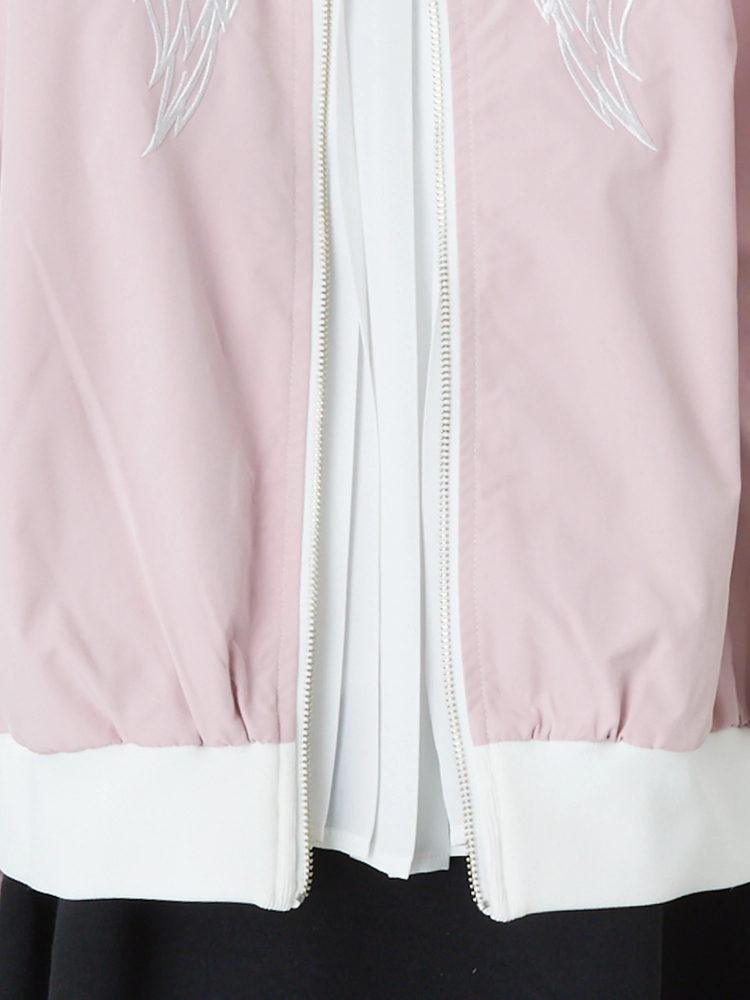 ☆美品☆ルシェルブルー アンゴラ混 ブルゾン フレア コート　ゆったり Aライン LE CIEL BLEU｜ルシェルブルーのその他アウター通販 - ZOZOTOWN