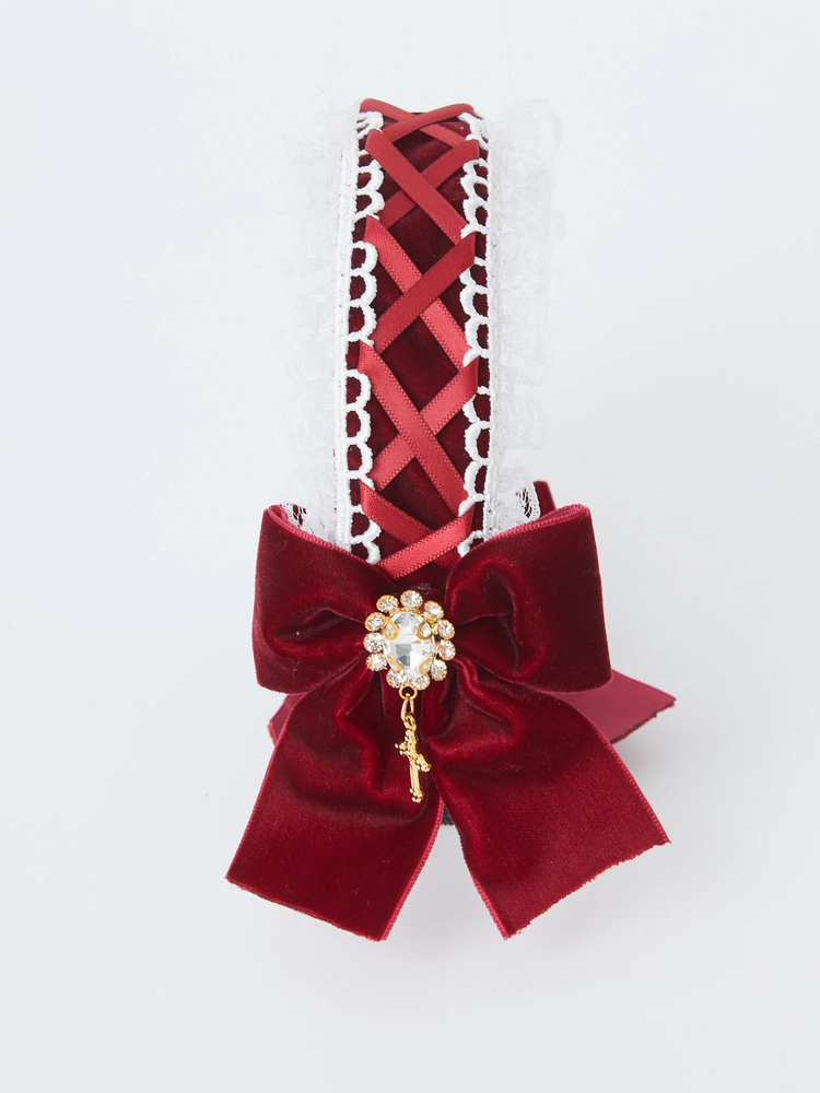 ヘッドドレス風ベロアカチューシャ - Ank Rouge(アンクルージュ)の