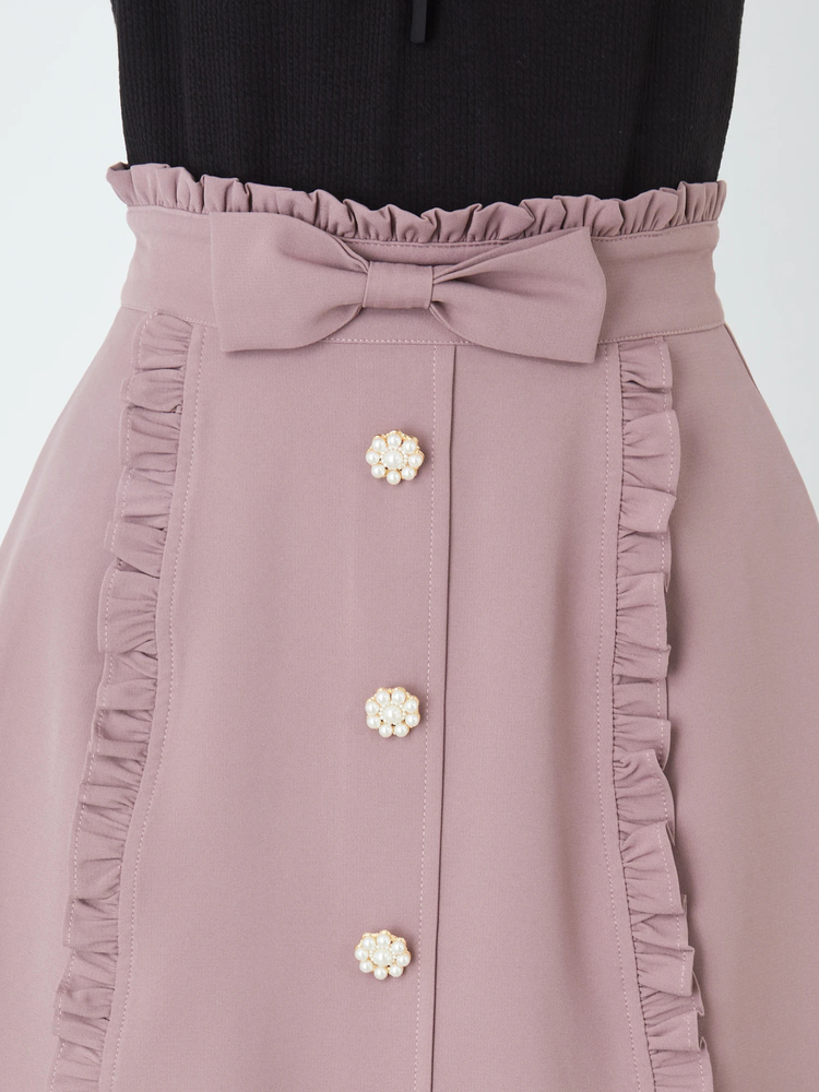 フロントフリルウエストリボンSK - Ank Rouge(アンクルージュ)の