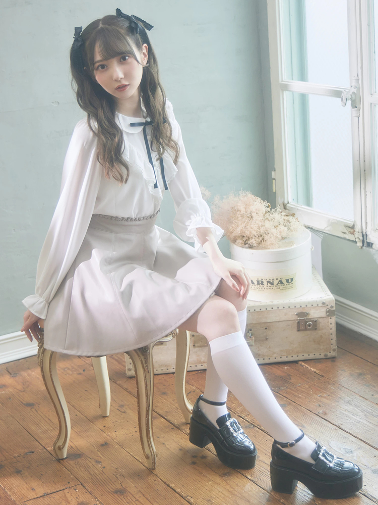 【関税込み】Juun.J オフホワイト レイヤード ミニスカート R03594EW01177_fw_thumbM.jpg