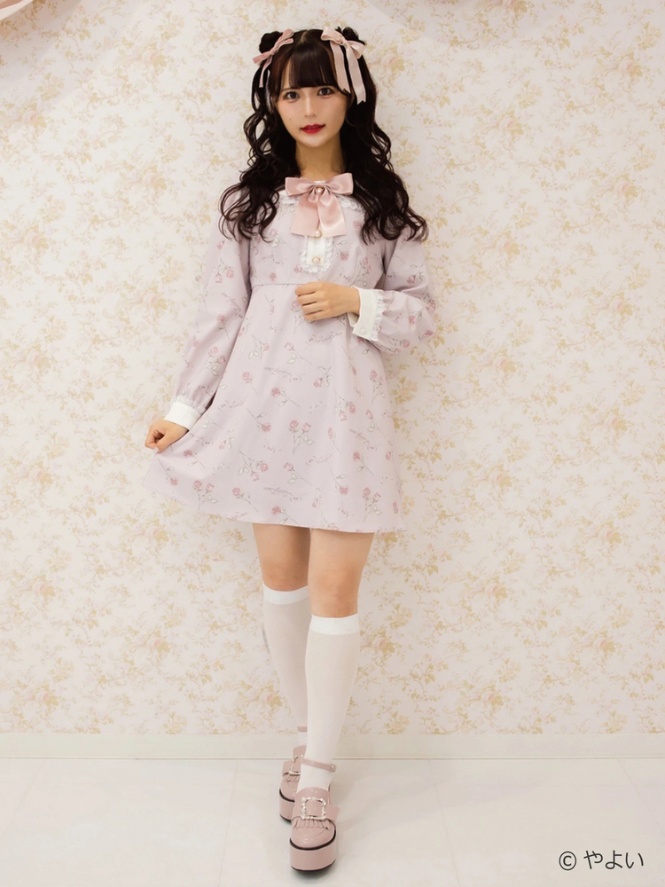 やよいコラボLadyRoseワンピース - Ank Rouge(アンクルージュ)の