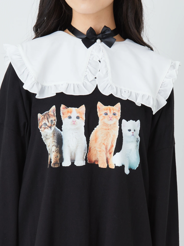 ネコちゃんプルオーバー - Ank Rouge(アンクルージュ)のチュニック