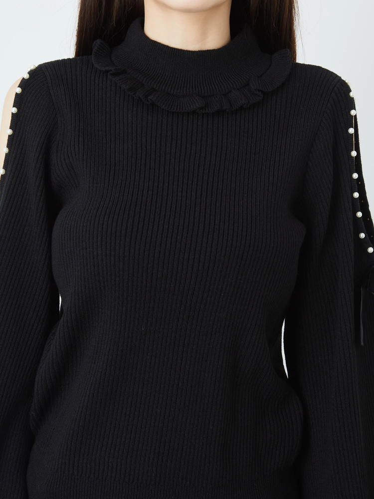Yves Saint Laurent ロングニットコート　肩パッドあり　緑　L Yves Saint Laurent ロングニットコート 肩パッドあり 緑 L Yves