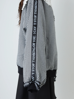 合皮ハートブルゾン