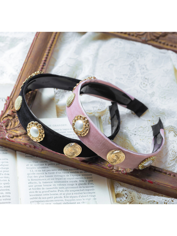 【エレガントLOOKで垢ぬける】★CHANEL★カチューシャ★注目品 CHANEL シャネル ヘアアクセサリー カチューシャ ココマーク