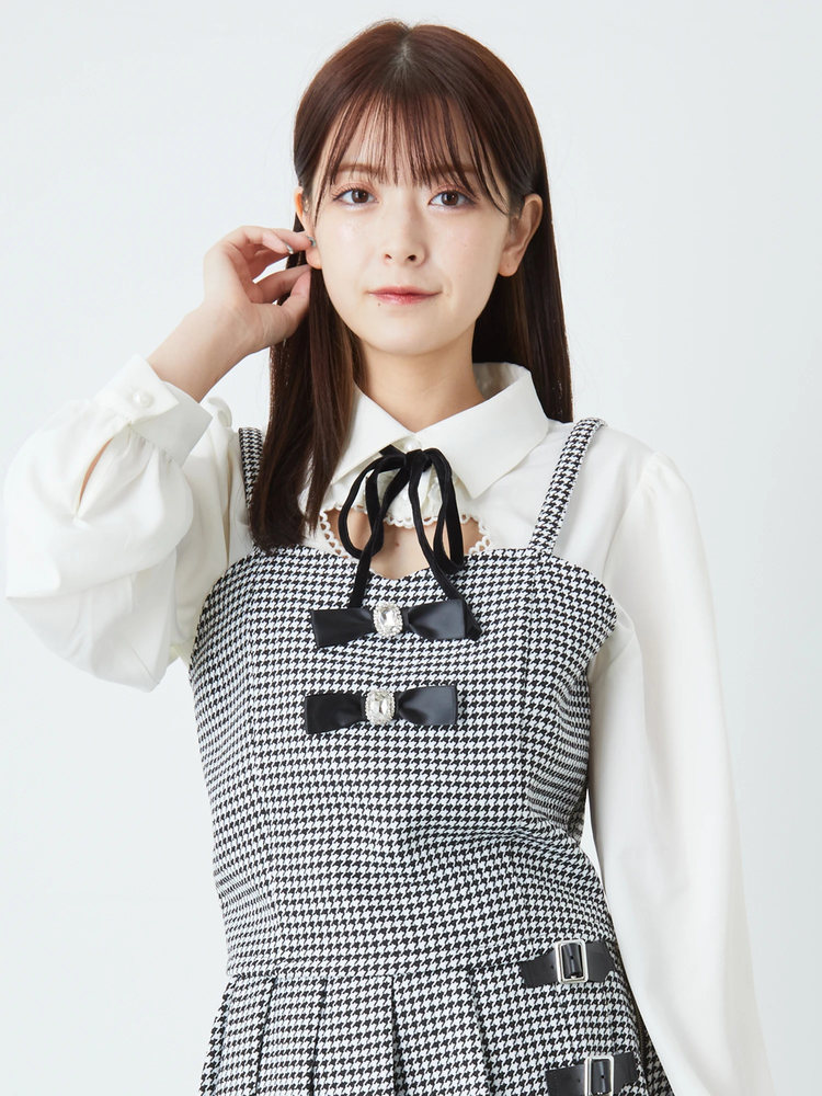 alice auaa aragne ビスチェ ビジューストラップぽんぽんビスチェ - Ank Rouge(アン