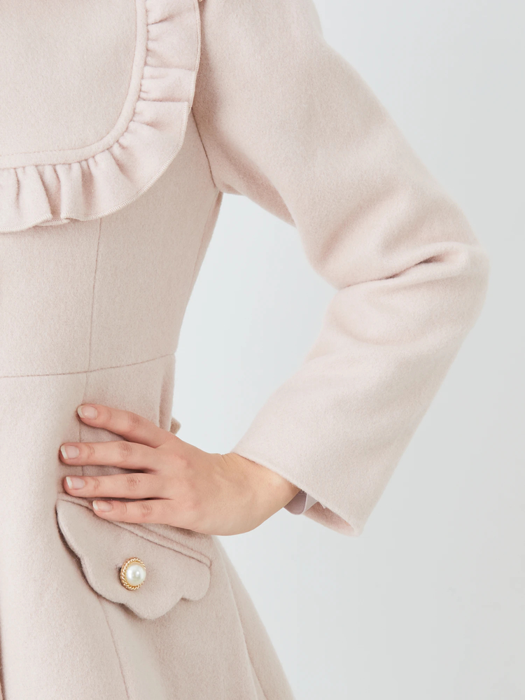 裾スカラップドーリーコート - Ank Rouge(アンクルージュ)のコート