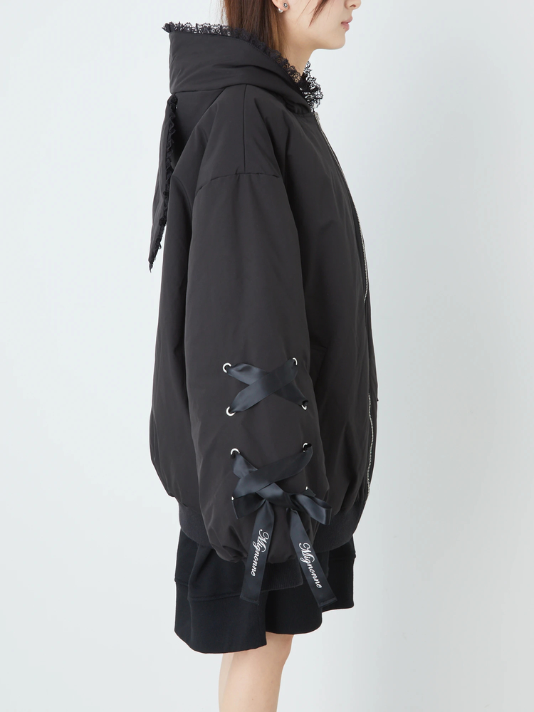 スピンドルロゴリボンうさちゃんブルゾン - Ank Rouge(アン