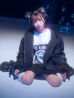 スピンドルロゴリボンうさちゃんブルゾン