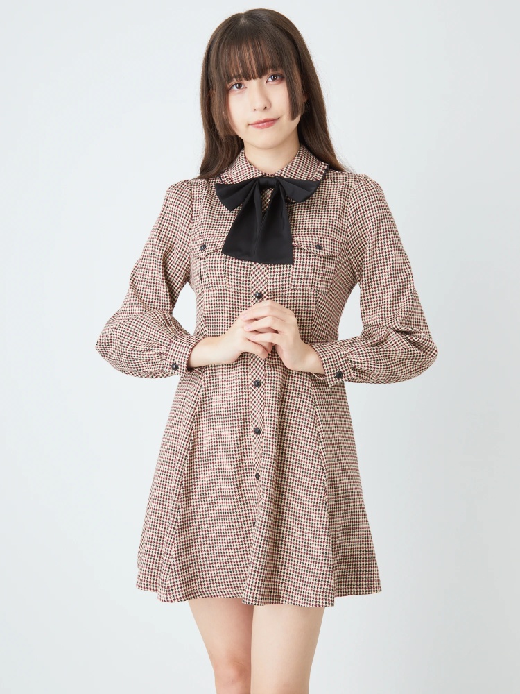 フロントポケットフレアワンピース Ank Rouge アンクルージュ のワンピース ファッション通販 Ailand アイランド