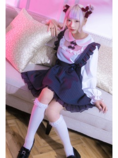 レースフリルハイソックス