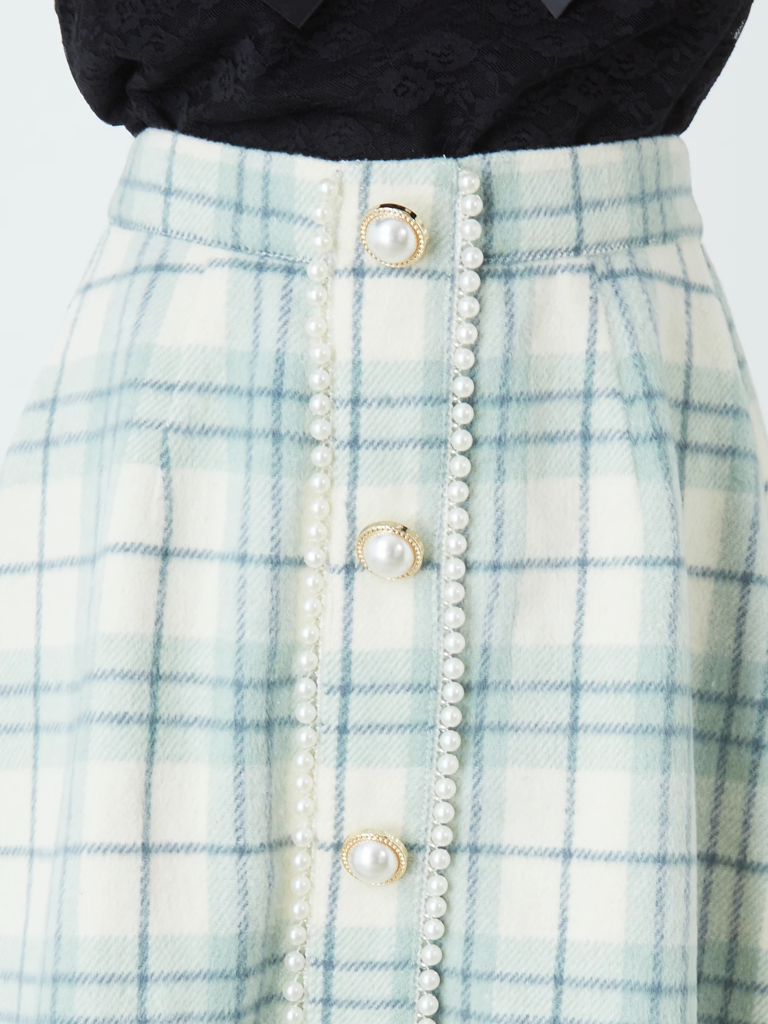 ピコレーススカート - Ank Rouge(アンクルージュ)のスカート 