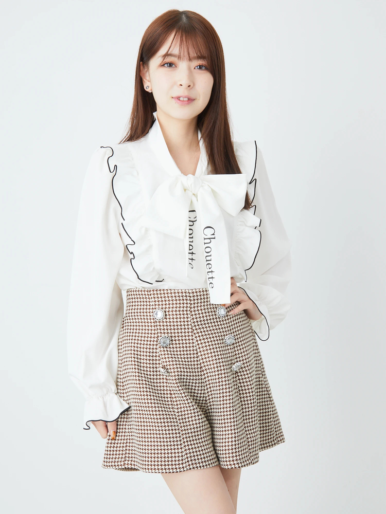 新品未使用 anuans キュロット MEDIUM ベージュ レディース ビジューボタンキュロット - Ank Rouge(アンクルージュ)のショート