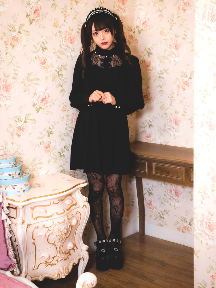 レース切替チャイナOP - Ank Rouge(アンクルージュ)のワンピース