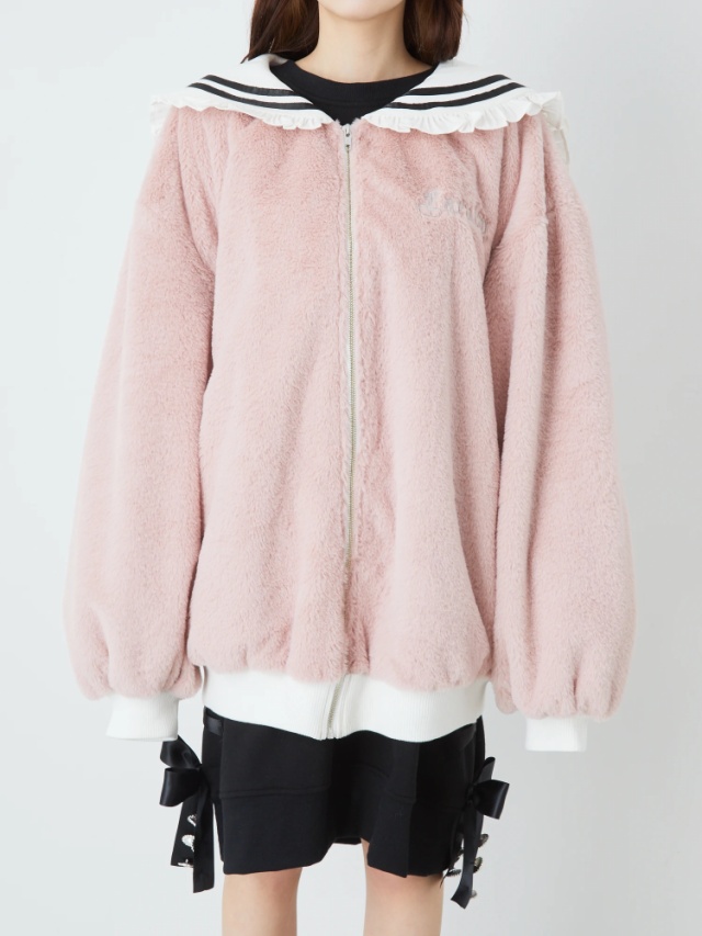 ファーセーラーブルゾン - Ank Rouge(アンクルージュ)のブルゾン  