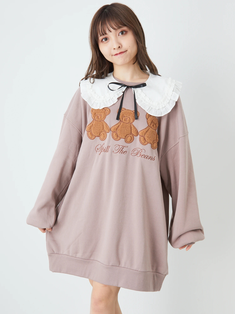 3びきのくまプルオーバー - Ank Rouge(アンクルージュ)のTシャツ