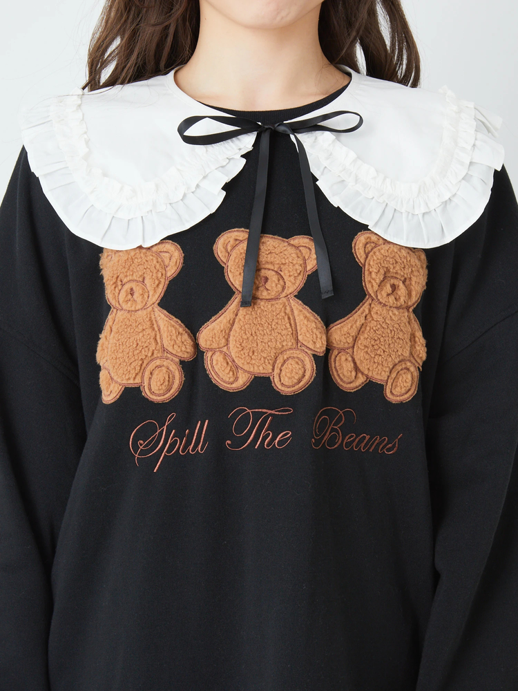 3びきのくまプルオーバー - Ank Rouge(アンクルージュ)のTシャツ