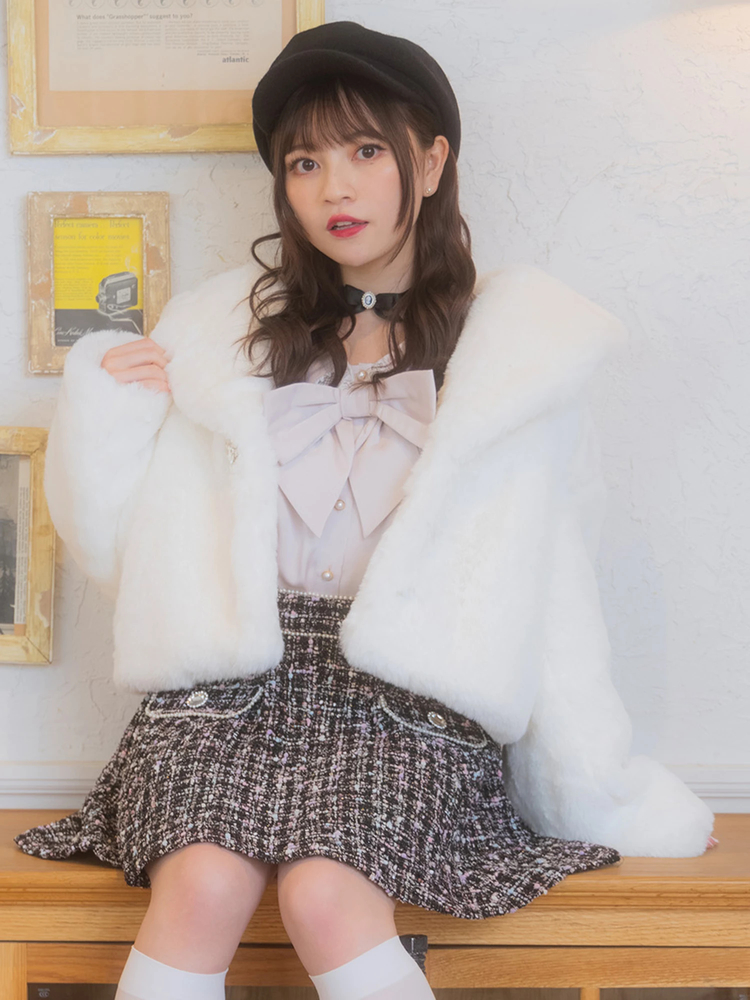 エコファーショートジャケット エコファーショートジャケット - Ank Rouge(アンクルージュ)の