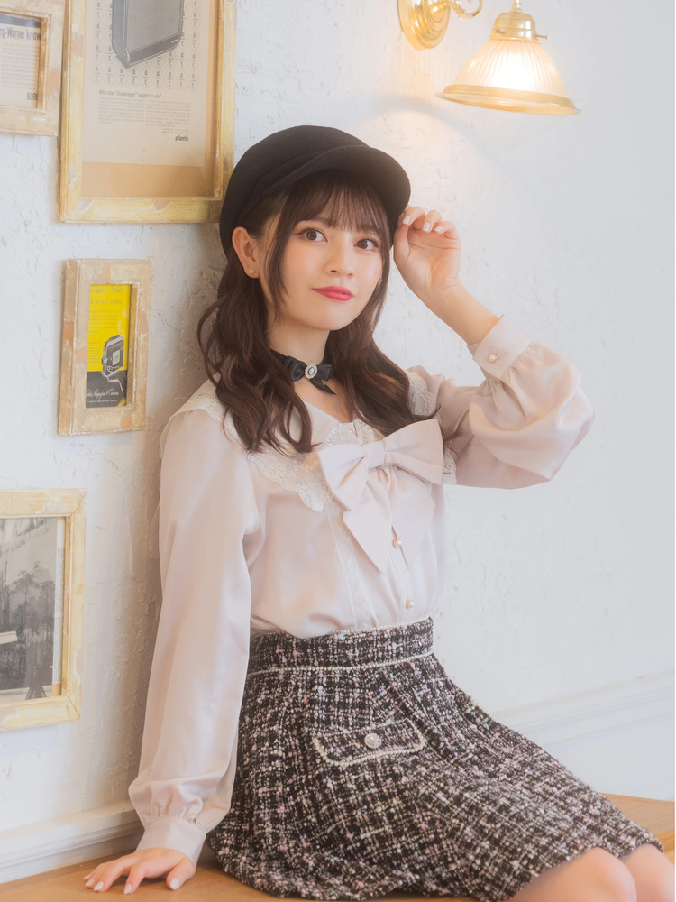 Ank Rouge アンクルージュ スカート ダブルフレア パール 03_008-750.jpg