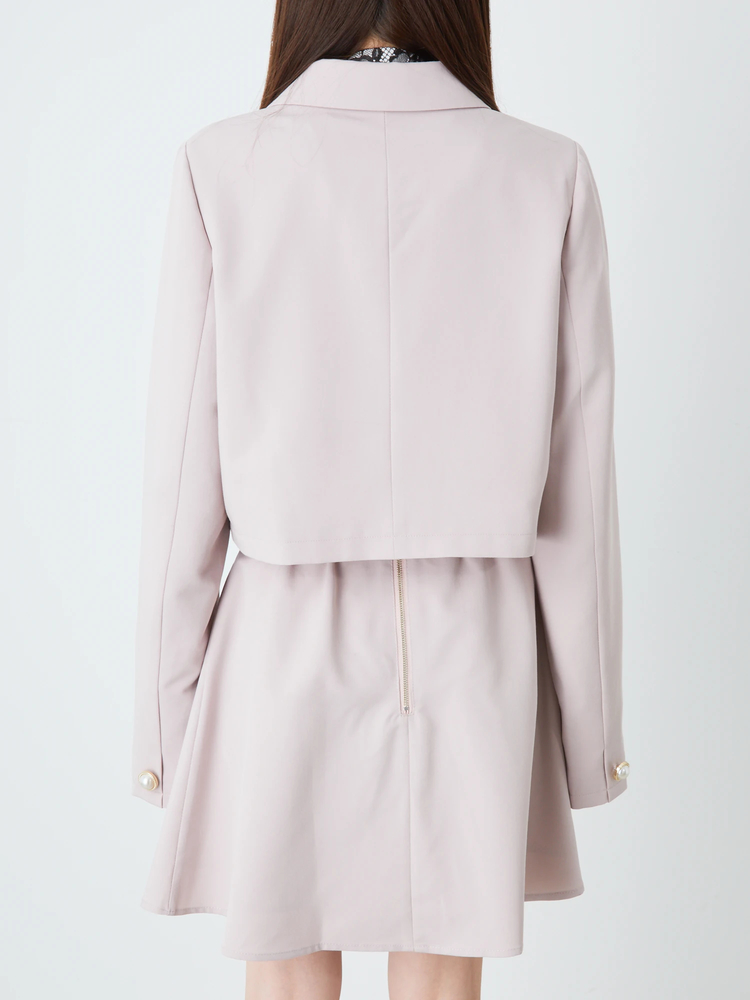 パールボタンショート丈JK - Ank Rouge(アンクルージュ)の