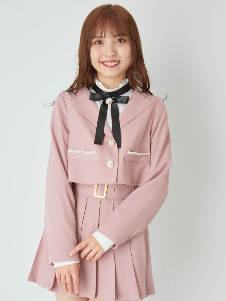 【正規逆輸入品】 ショートJK - Rouge(アンクルージュ)のジャケット Ank ジャケット・アウター