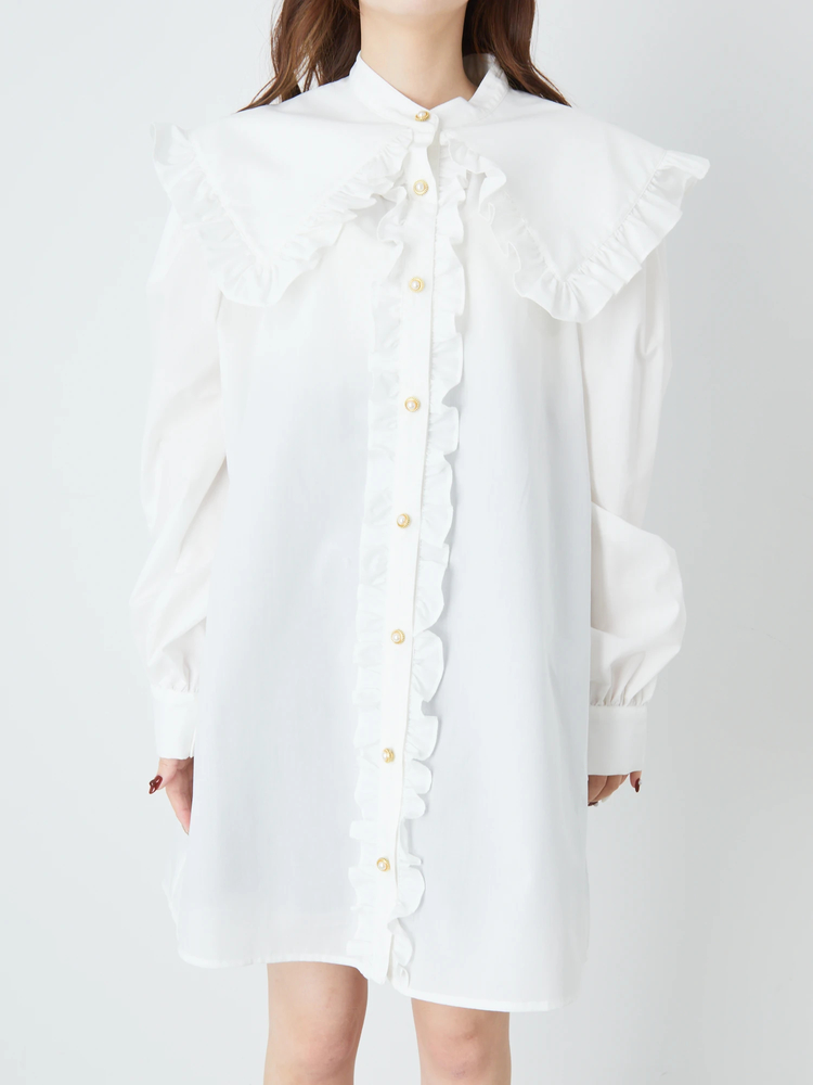 iLYs〜あいりーず。様オーダー品 164,165,166 セーラーカラーシャツOP - Ank Rouge(アンクルージュ)のシャツ