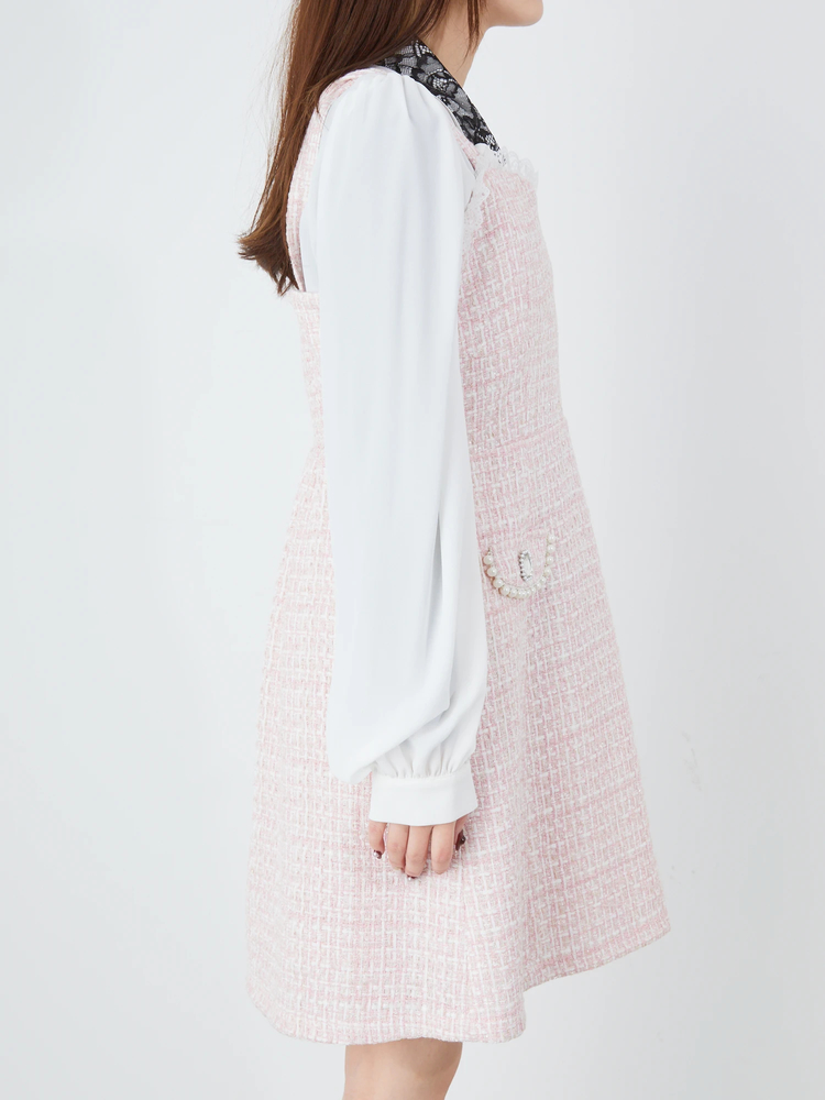 ※完売！新品★Ank Rouge(アンクルージュ)　ツイードJSK 01_001.jpg