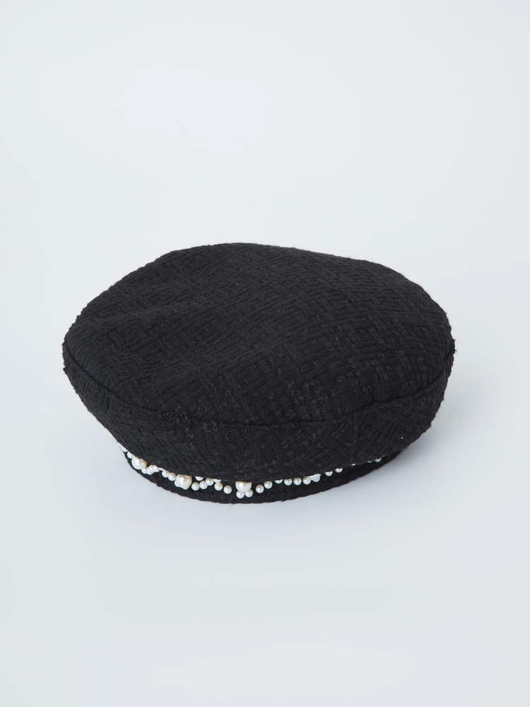 ツイードベレー - Ank Rouge(アンクルージュ)のニット・ベレー