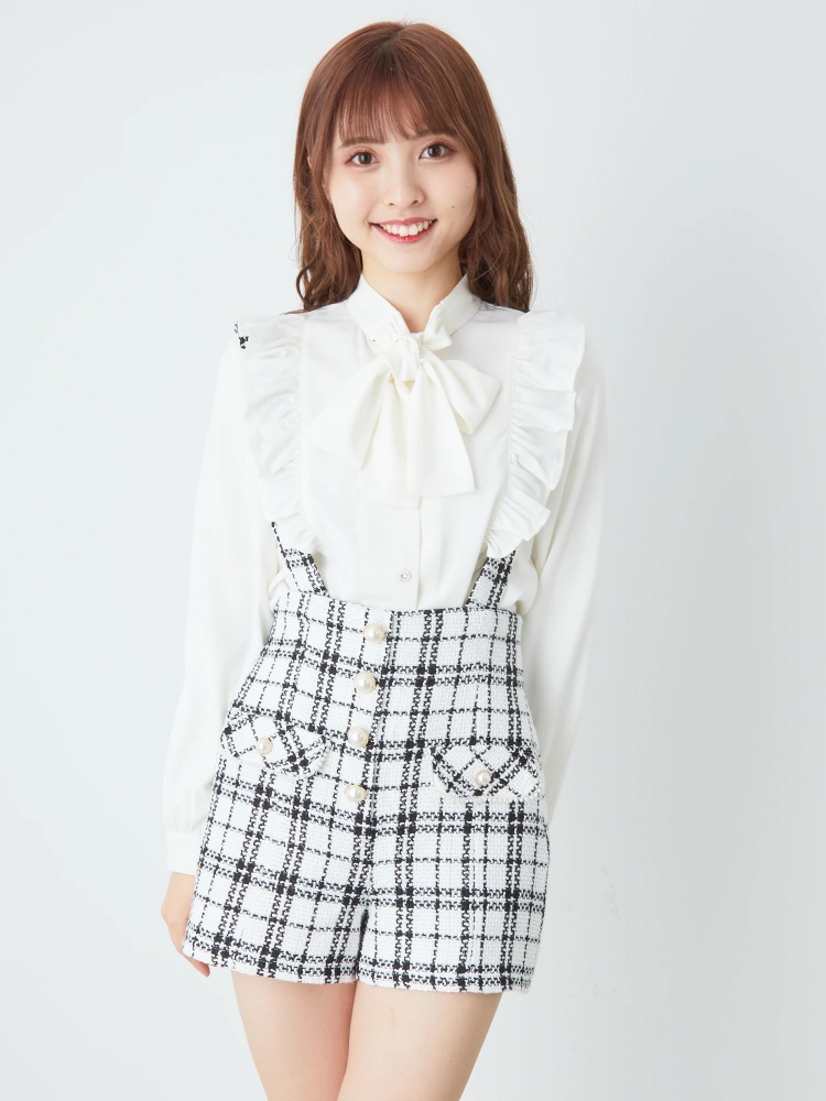 ツイードサスペンダーショートパンツ Ank Rouge アンクルージュ のショートパンツ ファッション通販 Ailand アイランド ツイードサスペンダーショートパンツ Ank Rouge アンクルージュ のショートパンツ ファッション通販 Ailand アイランド
