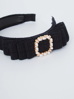 ニットリボンカチューシャ