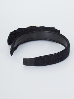 ニットリボンカチューシャ