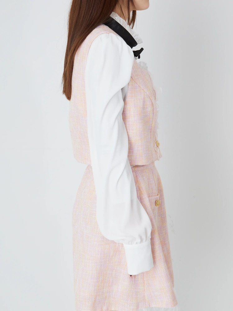 ファンシーツイードビスチェ - Ank Rouge(アンクルージュ)のTシャツ