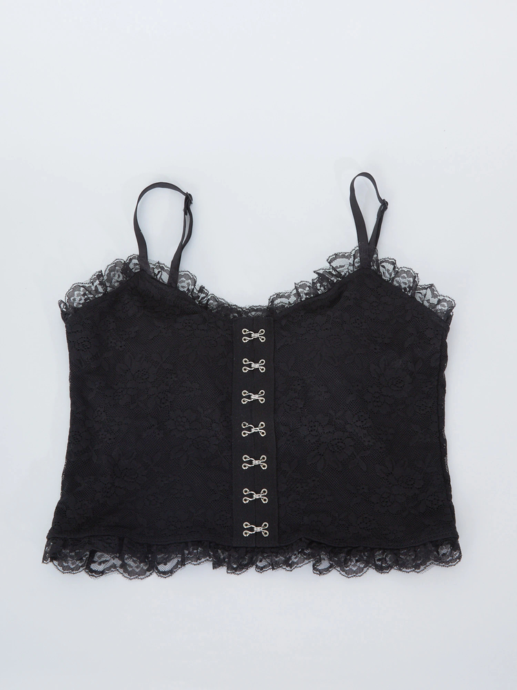 2点　MARS ジュエル柄　キャミソール ドット柄レースキャミ/dot lace camisole（キャミソール