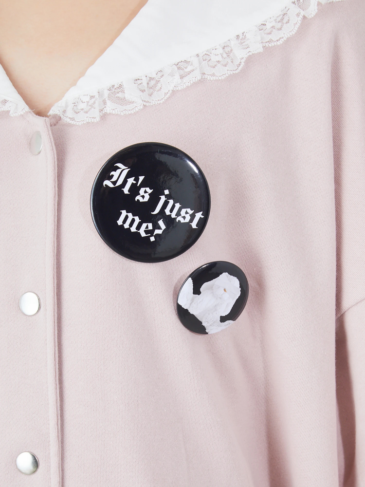 缶バッジ付きセーラーパーカー - Ank Rouge(アンクルージュ)のパーカ