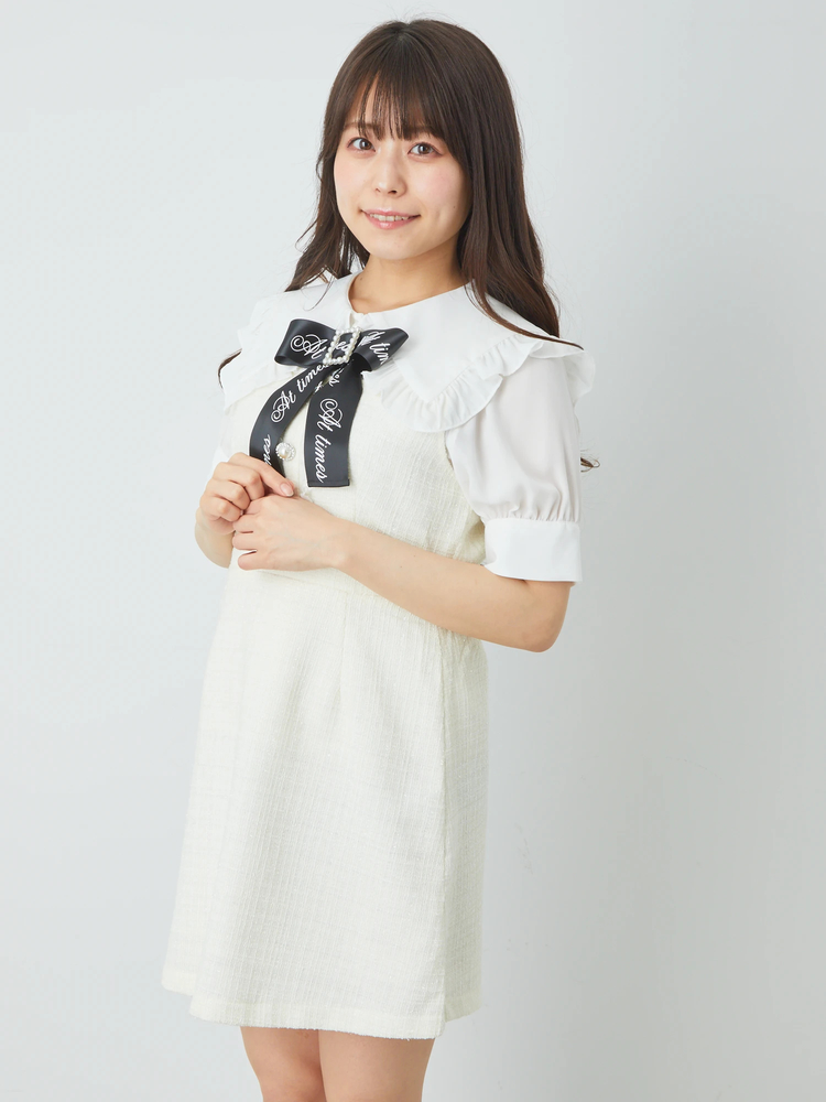 ツイードJSK - Ank Rouge(アンクルージュ)のワンピース｜ファッション