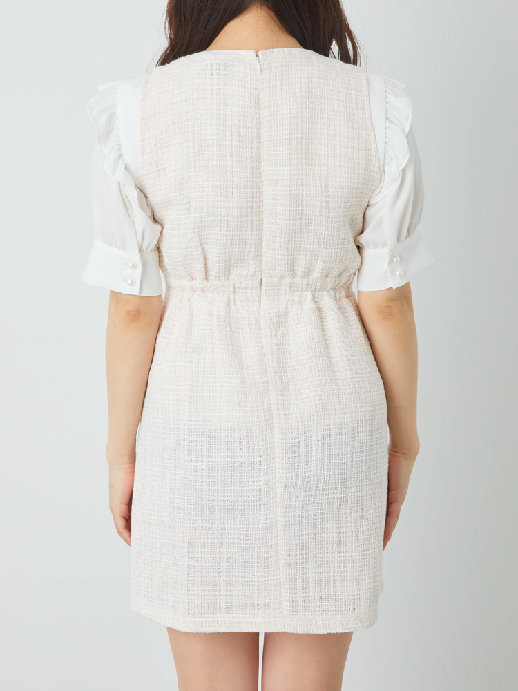 ツイードJSK - Ank Rouge(アンクルージュ)のワンピース｜ファッション