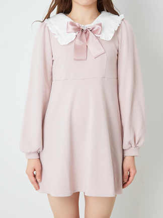 Me roir Ank Rouge（アンクルージュ ）セーラーワンピース ピンク Me roir Ank Rouge（アンクルージュ ）セーラーワンピース