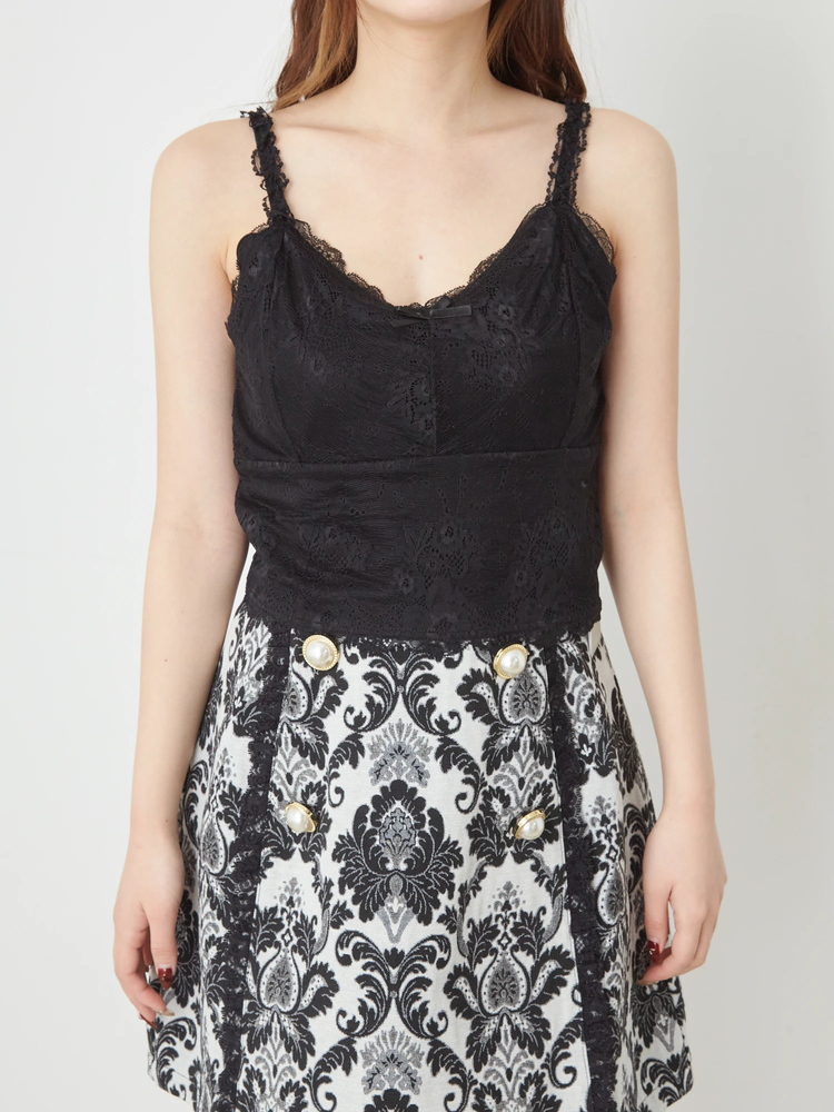 レースキャミ - Ank Rouge(アンクルージュ)のキャミソール・ベアトップ