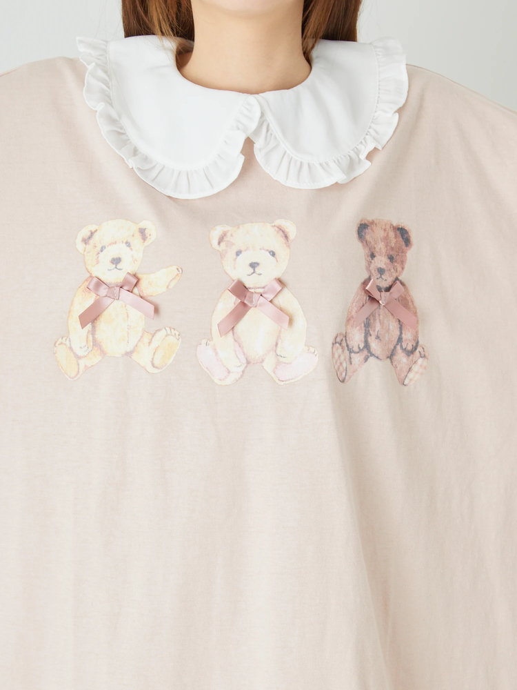 3匹のくまロンTE - Ank Rouge(アンクルージュ)のTシャツ