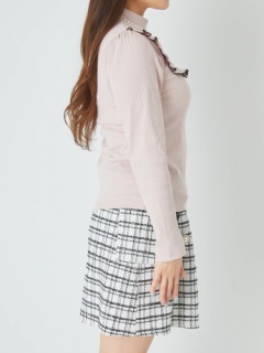 ハートくりぬきヨークTOPS