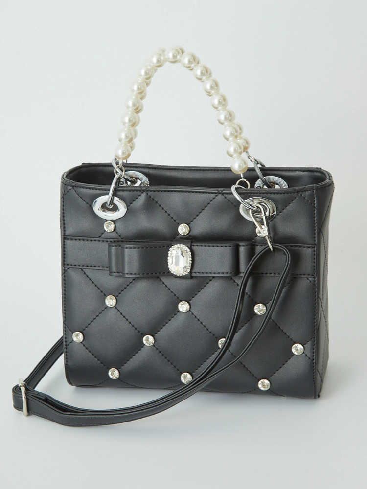 Ank Rouge（アンクルージュ）の「レースキルティングA4 BAG