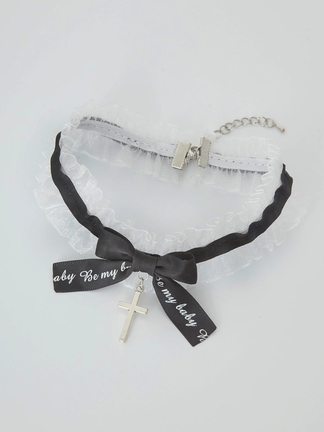 ロゴリボンチョーカー - Ank Rouge(アンクルージュ)のネックレス