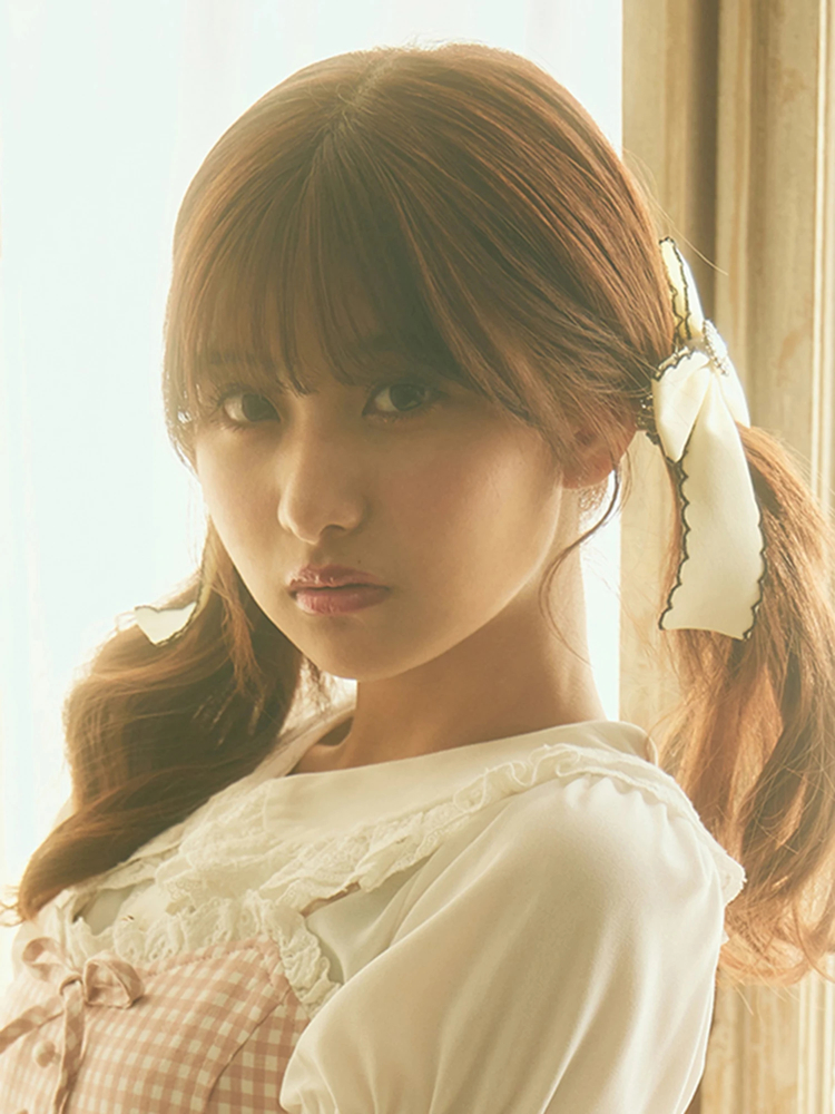 スカラップリボンバレッタ - Ank Rouge(アンクルージュ)のヘッドアクセ