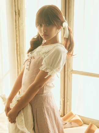 スカラップリボンバレッタ - Ank Rouge(アンクルージュ)のヘッドアクセ