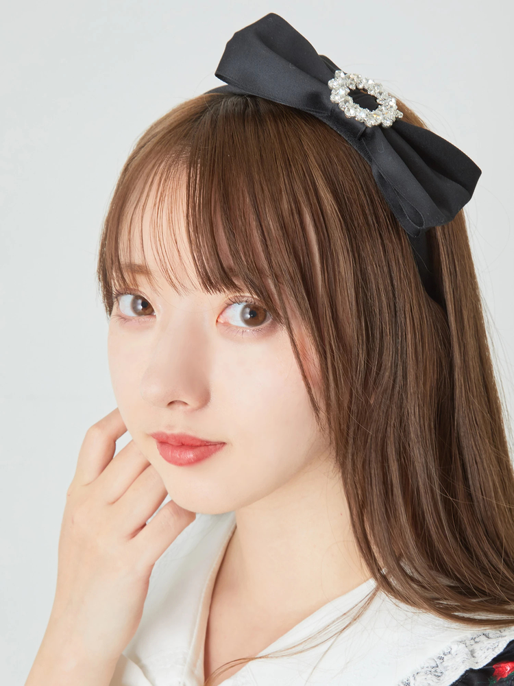 ビジューバックルリボンカチューシャ ビジューバックルリボンカチューシャ - Ank Rouge(アン