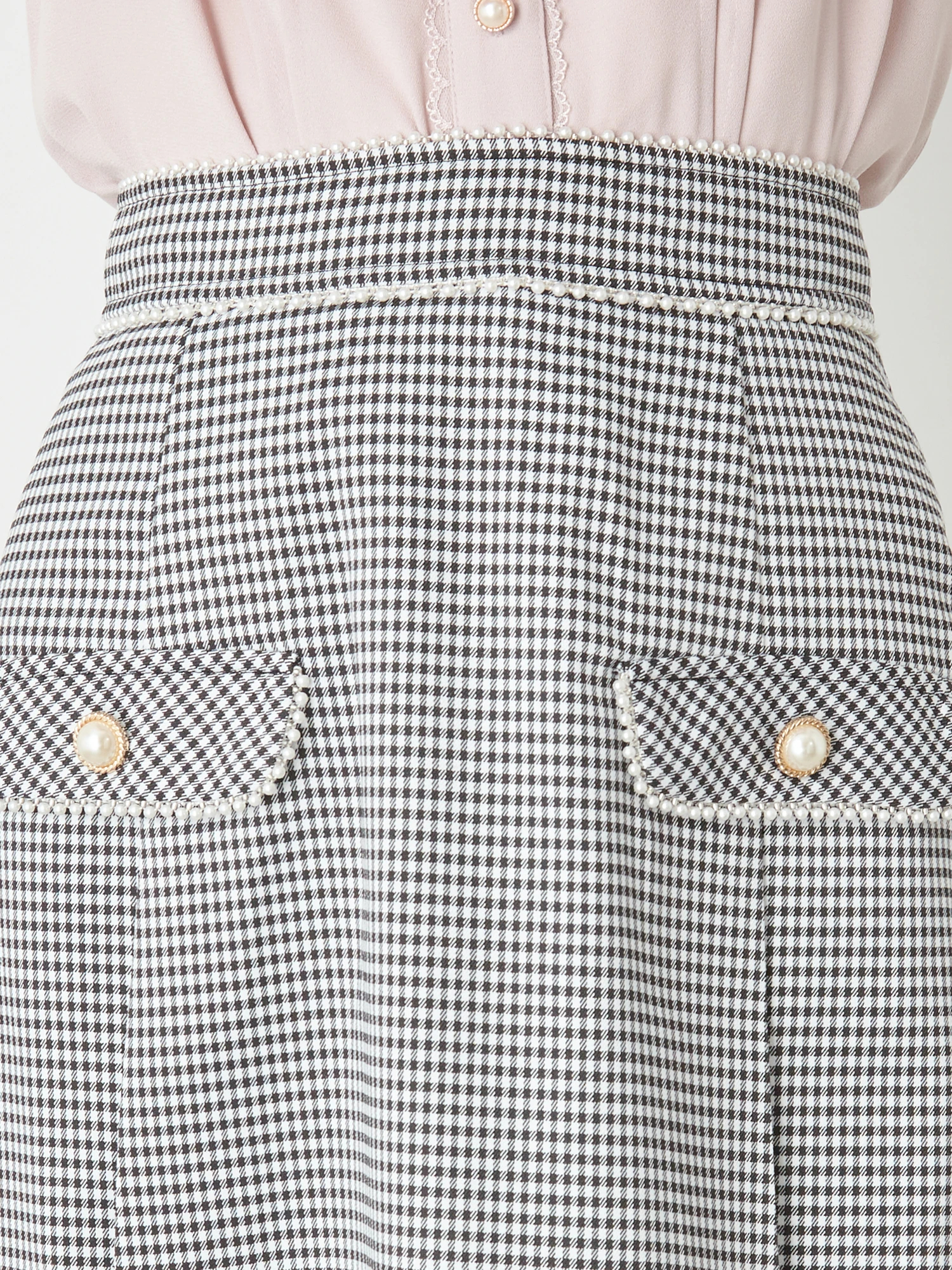 パールフラップタックミニSK - Ank Rouge(アンクルージュ)のスカート